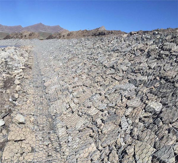 鉛絲籠護(hù)坡